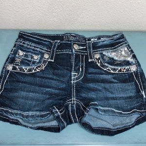 Girls Miss Me shorts